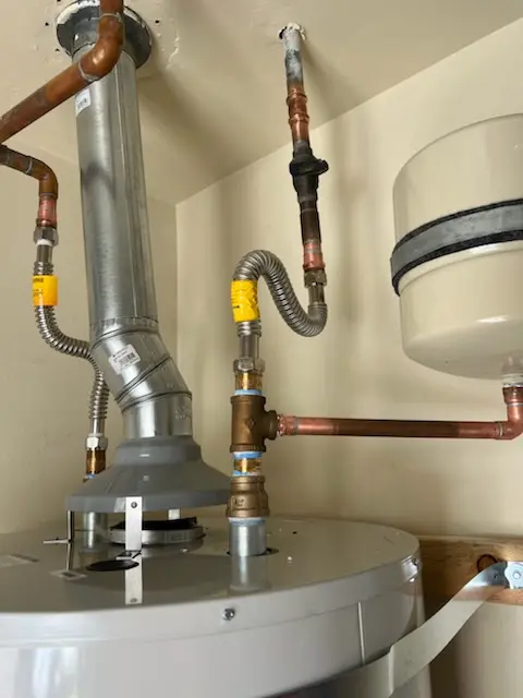 Water heater installation and plumbing repair in Winston Park